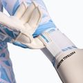 Вратарски ръкавици Football Masters Invictus X PRO white/blue 9