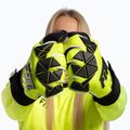 Вратарски ръкавици Football Masters Invictus X PRO yellow fluo 4