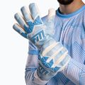 Вратарски ръкавици Football Masters Varis X PRO white/blue 6