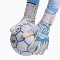 Вратарски ръкавици Football Masters Varis X PRO white/blue 10
