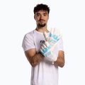 Вратарски ръкавици Football Masters Invictus X white/blue 2