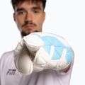 Вратарски ръкавици Football Masters Invictus X бяло/синьо 3