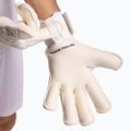 Детски вратарски ръкавици Football Masters Invictus X all white 6