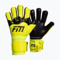 Вратарски ръкавици Football Masters Varis X yellow fluo