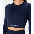 Дамски тренировъчен екип Carpatree Allure Seamless с дълъг ръкав midnight blue 4