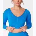 Дамска блуза с дълъг ръкав за  тренировка Carpatree Eris Seamless electric blue 6
