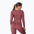 Дамска блуза с дълъг ръкав за  тренировка Carpatree Dopamine Buzz Seamless rose/brown 2