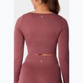 Дамска блуза с дълъг ръкав за  тренировка Carpatree Dopamine Buzz Seamless rose/brown 5