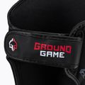 Протектори за пищяли GroundGame Samurai черни и червени 3