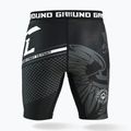 Ground Game Vale Tudo Poland мъжки шорти за тренировка черно/бяло/червено 2