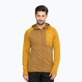 Мъжки суитшърт за трекинг Viking Birger Hoodie light brown/yellow