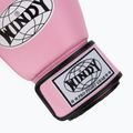 WINDY Classic Синтетична кожа розови боксови ръкавици 6