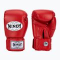 WINDY Classic Синтетична кожа червени боксови ръкавици