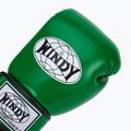 WINDY Classic Синтетична кожа зелени боксови ръкавици 5