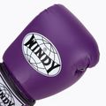 WINDY Classic Синтетична кожа лилави боксови ръкавици 5