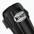 WINDY Classic Двойна каишка за протектори за пищяли и стъпала черна 7