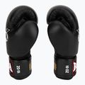 RAJA BOXING Единични стандартни боксови ръкавици от естествена кожа черни 3