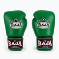 RAJA BOXING Единична стандартна естествена кожа зелени боксови ръкавици 2