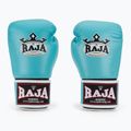 RAJA BOXING Единична стандартна естествена кожа светлосини боксови ръкавици 2