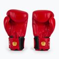 RAJA BOXING Единични стандартни боксови ръкавици от естествена кожа червени 3