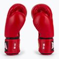RAJA BOXING Единични стандартни боксови ръкавици от естествена кожа червени 4