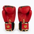 RAJA BOXING Произход Стандартна естествена кожа червени боксови ръкавици 3