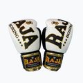 RAJA BOXING Произход Стандартни бели боксови ръкавици от естествена кожа