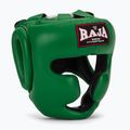 RAJA BOXING каска от естествена кожа зелена