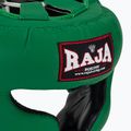 RAJA BOXING Полукожена зелена боксова каска 4