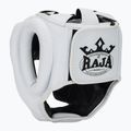 RAJA BOXING Полукожена бяла боксова каска 3