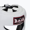 RAJA BOXING Полукожена бяла боксова каска 4