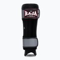 RAJA BOXING Олекотени предпазители за пищяли от естествена кожа сиви протектори за пищяли и стъпала 5
