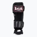 RAJA BOXING Олекотени предпазители за подбедрици от полукожа черни 5