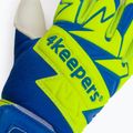 Детски вратарски ръкавици 4Keepers Equip Breeze Nc Jr синьо-зелено EQUIPBRNCJR 3