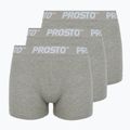 Мъжки боксерки PROSTO KL252MACC 3 чифта gray