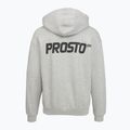 Мъжки суитшърт PROSTO Hoodie Half Zip Big Log Infinity grey/melange 2