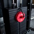 Тежест за наслагване на HMS TSN100 2 x 1 kg червен 5