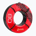Гума за тренировка HMS PYT03 Premium 80 kg black/red 2