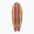 Trickboard Fish Mermaid червено-кафява дъска за баланс с ролка TB-17360 3