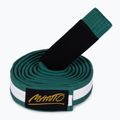 BJJ колан за деца MANTO Tag зелен с бяла лента MNA867_GRN/WHT_M2