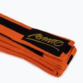 BJJ колан за деца MANTO Tag оранжев с черна лента MNA867_ORG/BLK_M1