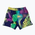 Мъжки къси панталони MANTO Neon Abstract multicolour