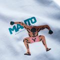 MANTO мъжка тениска Stomp white 3