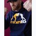 Мъжки суичър MANTO Logo Hoody тъмносин 4