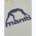 Мъжка тениска MANTO Vibe 25 light grey/dark purple 2
