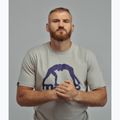 Мъжка тениска MANTO Vibe 25 light grey/dark purple 4