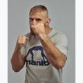 Мъжка тениска MANTO Vibe 25 light grey/dark purple 5