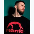 Мъжка тениска MANTO Vibe 25 black/red 3