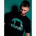 Мъжка тениска MANTO Vibe 25 black/green 3