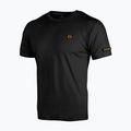 Мъжка тениска Octagon Small Logo black/gold
